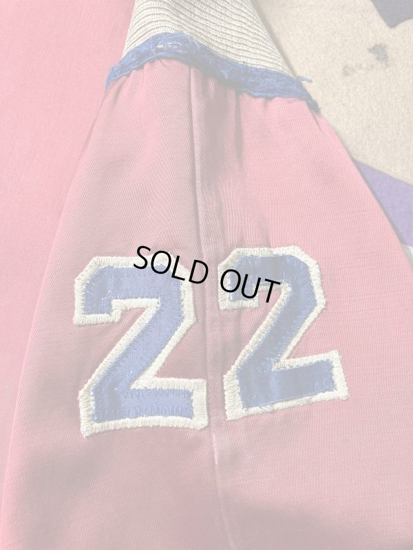 画像7: 1940'S ”BULL PUPS” SATIN ATHLETIC JACKET SIZE/42