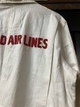 画像6: 1940'S　NOS RAINBOW "UNITED AIRLINE" EMBROIDERED HBT COVERALLS SIZE/44-SHORT