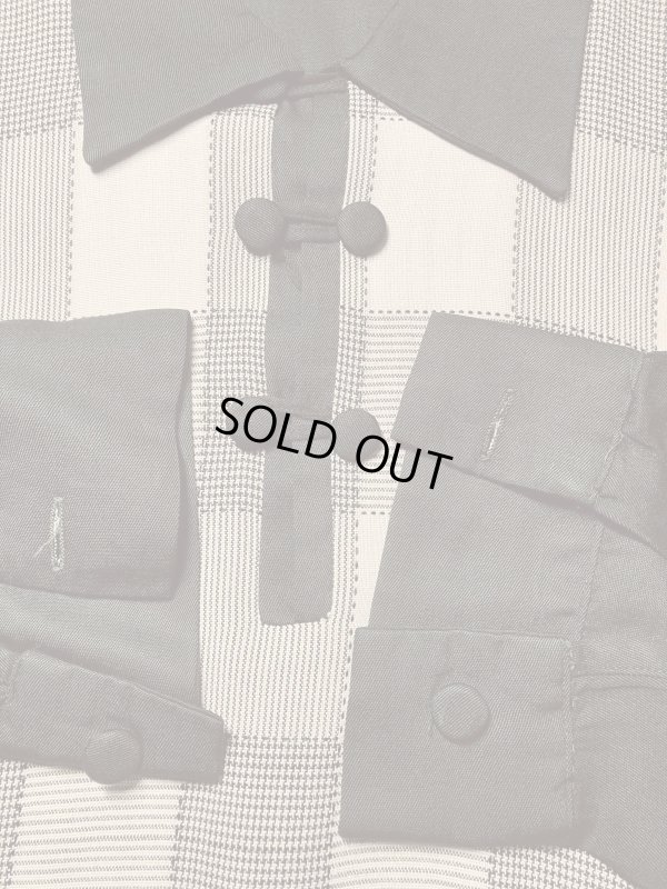 画像5: 1950'S WESTWARD HO! PINK & BLACK PANELED R'N'R RAYON PULLOVER SHIRT/LARGE