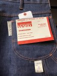 画像1: 1960'S NOS MONTGOMERY WARD 11-1/4OZ DENIM PAINTER PANTS SIZE40X30 (1)