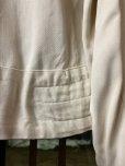 画像13: 1950'S BUCK SKEN BRAND NATIVE BORDER IVORY GABERDINE JACKET SIZE-38