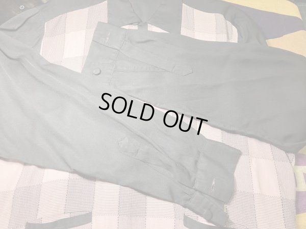 画像11: 1950'S WESTWARD HO! PINK & BLACK PANELED R'N'R RAYON PULLOVER SHIRT/LARGE