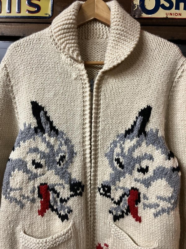 画像2: 1960'S WOLF COWICHAN SWEATER