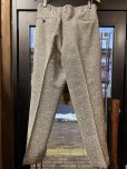 画像10: 1950'S FLECK TWEED WOOL HOLLYWOOD WAIST SLACKS SIZE/31X30