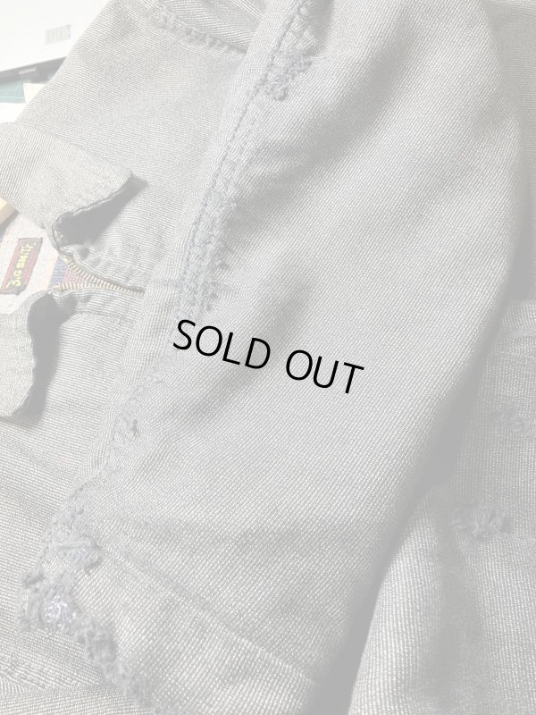 画像18: 1950'S BIG SMITH "STIFELS" BLACK STRIPE FABRIC WORK JACKET SIZE/38