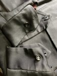 画像14: 1950'S JIM CLINTON SOLID BLACK GABERDINE JACKET SIZE/36 