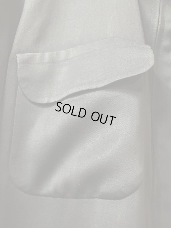 画像8: 1950'S JIM CLINTON SOLID BLACK GABERDINE JACKET SIZE/36 