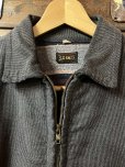 画像4: 1950'S BIG SMITH "STIFELS" BLACK STRIPE FABRIC WORK JACKET SIZE/38