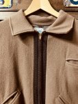 画像2: 1940'S ENGLISH KNITTING MILLS TWO-TONE RIBBED WOOL JACKET SIZE/MEDIUM (2)