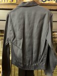 画像8: 1950'S NOS NORTEX SPORTSWEAR CHACOAL GRAY GABERDINE JACKET SIZE/36