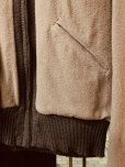 画像4: 1940'S ENGLISH KNITTING MILLS TWO-TONE RIBBED WOOL JACKET SIZE/MEDIUM