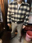 画像18: 1940'S HARMER SPORTSWEAR BUFFALO PLAID WOOL SPORTS JACKET/SIZE-42/w/V-TALON ZIPPER