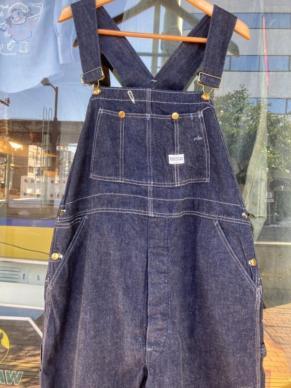 画像2: 1950'S USED HERCULES  DENIM BIB OVERALLS SZ/44 X 30