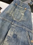 画像2: 1950'S〜 LEE DENIM OVERALLS LOT 91-SB 44X30 (2)