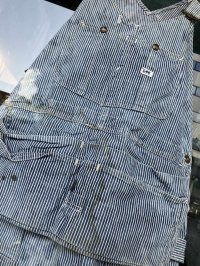 1950'S〜 LEE HICKORY STRIPE OVERALLS ｗ/TOOL APRON 40X30