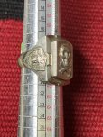 画像7: 1950'S NOS VINTAGE ART DECO STYLE SKULL MEXICAN RING ビンテージ メキシカン リング