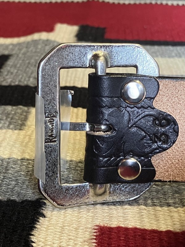 画像4: RAWHIDE ORIGINAL N&J Co., #8531 STYLE BUCKLE 1-3/4" [44mm]