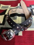 RAWHIDE STUDDED & JEWELED BELT LOT-201/ 1-1/2"[38MM] 
