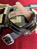 RAWHIDE STUDDED & JEWELED BELT LOT-133/ 1-3/4"[44MM] 