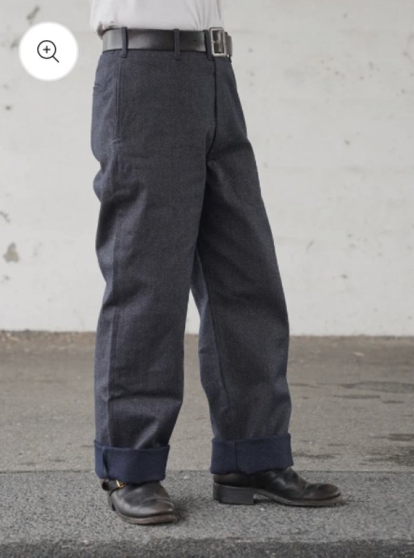 画像6: The GROOVIN HIGH #250318 1945 Jail Pants/Navy Heavy Chambray