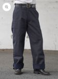 画像7: The GROOVIN HIGH #250318 1945 Jail Pants/Navy Heavy Chambray (7)