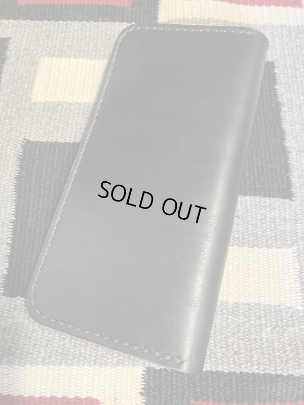 画像2: RAWHIDE STUDDED & JEWELED TRUCKERS WALLET LOT-501D/BLACK/BLACK JEWEL