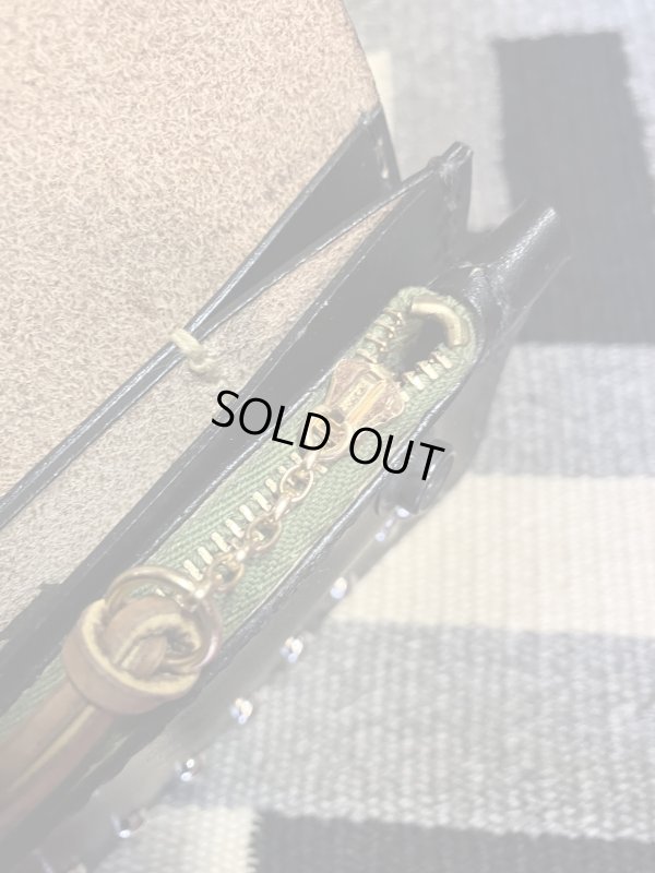 画像6: RAWHIDE STUDDED & JEWELED TRUCKERS WALLET LOT-501D/BLACK/BLACK JEWEL