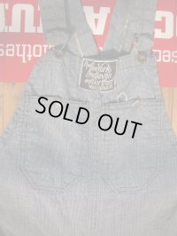 1930'S〜 THOMPSON CAP PIN CHECK OVERALLS 37X30追加画像1