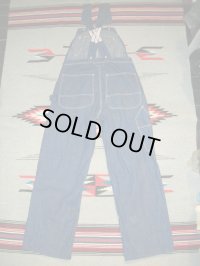 1950'S RED CAMEL LOW BACK OVERALLS 33X30