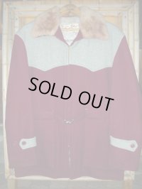 1950'S SPORTCLAD 2TONE WOOL COAT 