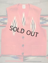 ORTEGA'S WOOL HAND WOVEN CHIMAYO VEST 