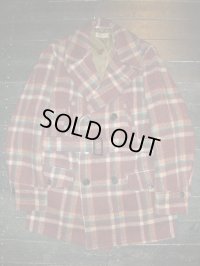 1940'S HERCULES DOUBLE BREAST WOOL COAT　SZ36