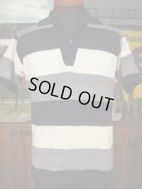 1950'S LORRYS BORDER KNIT PULLOVER SZ/M