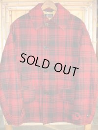 1940'S UTICA DUXBAK CORP WOOL MACKINAW COAT