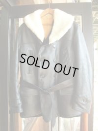 1930’S RNC SHAWL COLLAR HORSEHIDE COAT