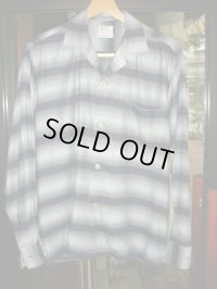 1950'S BONDS  BORDER SHIRT L/S SZ/M