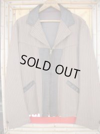 1940's GENUINE AMERICAN WOOLXLEATHER SPORTS JACKET