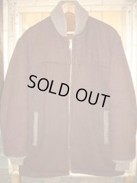 1960'S UNKNOWN BROWN WOOL PHARAOH COAT