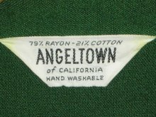 他の写真1: 1960'S ANGELSTOWN RAYON BOWLING SHIRT SZ/L
