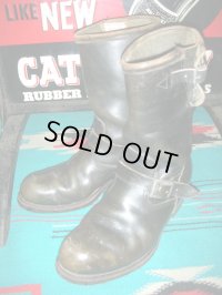 1960'S SEARS ENGINEER BOOTS 9E