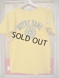 1980'S CHAMPION NTREDAME TEE SZ/MEDIUM
