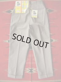 1960'S DEAD BLUE BELL GRAY TWILL WORK PANTS 31X29
