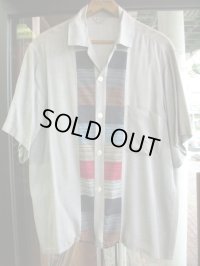 1950'S BUD BERMA RAYON SHIRT SZ/M