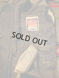 1940'S DEAD ROUGH WEAR DENIM OVERALLS 40X32追加画像