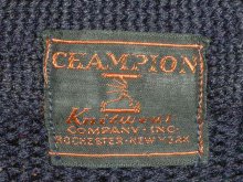 他の写真1: 1940'S CHAMPION V NECK LETTERMAN SWEATER