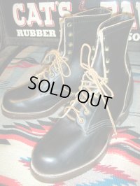 1950'S DEAD WOLVERINE HORSEHIDE BOOTS SZ/8E