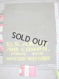 1940'S WWIIU.S.ARMY DOCUMENT BAG