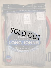 NEW INDERA LONG JOHN THERMAL GRAY/SZ/S