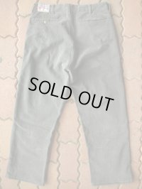 1960'S LEE 721Z BLACK twILL PANTS SZ 33,5X29