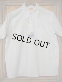 1940'S BROOKS LANE WHITE COTTON  SHIRT SZ/M 